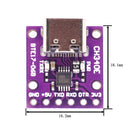 Størrelsen af en CH340E USB til serial UART converter