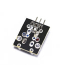 bagsiden af KY-020 Tilt sensor modul