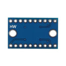 bagsiden af en 8 kanals bidirektionel logic level converter TXS0108E