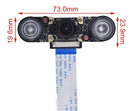 størrelse af Raspberry Pi Night vision kamera