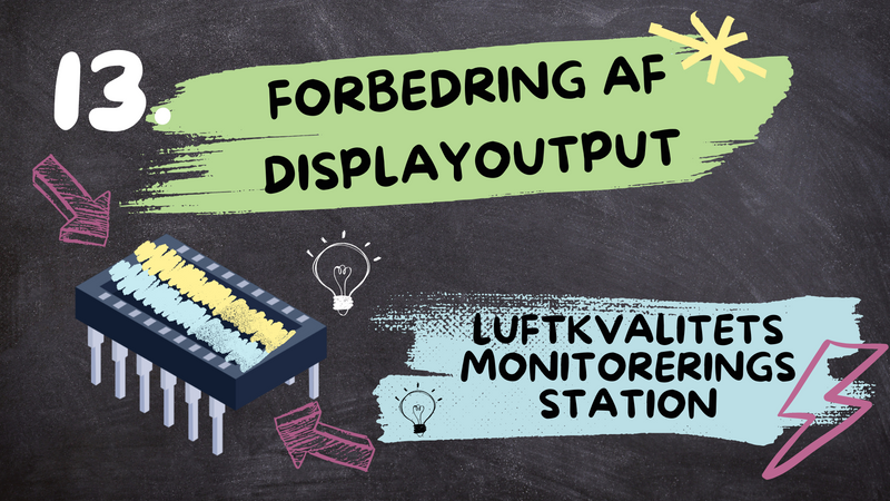 Forbedring af Displayoutput - Serie om Luftkvalitets monitoreringsstation, Afsnit 13