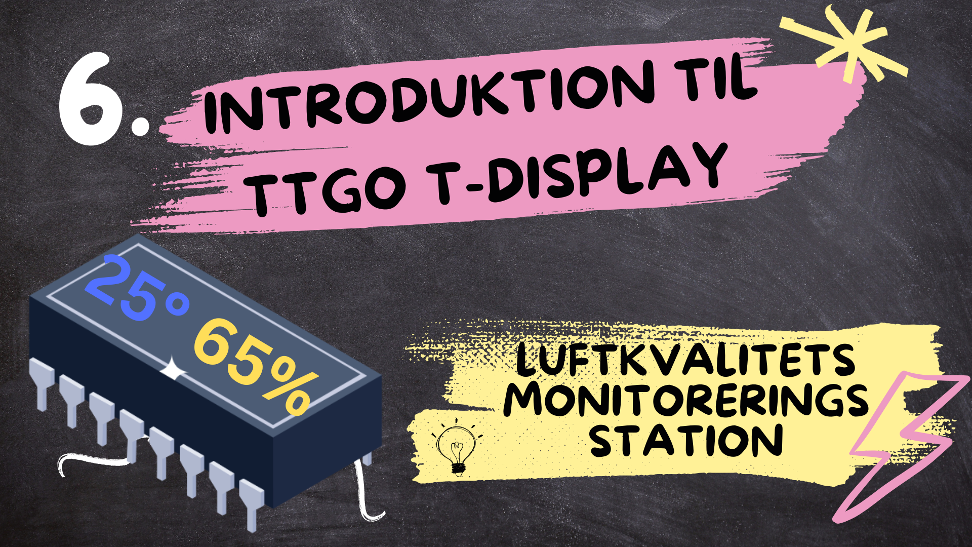 Image of Introduktion til TTGO T-Display - Serie om Luftkvalitets monitoreringsstation, Afsnit 6