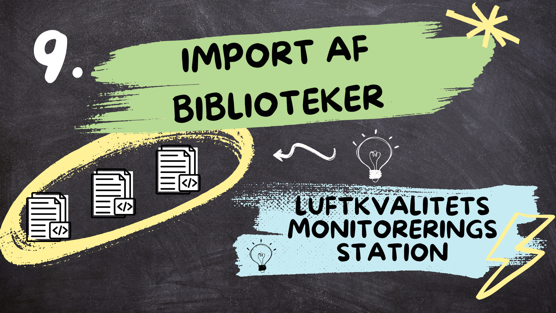 Image of Import af biblioteker - Serie om Luftkvalitets monitoreringsstation, Afsnit 9
