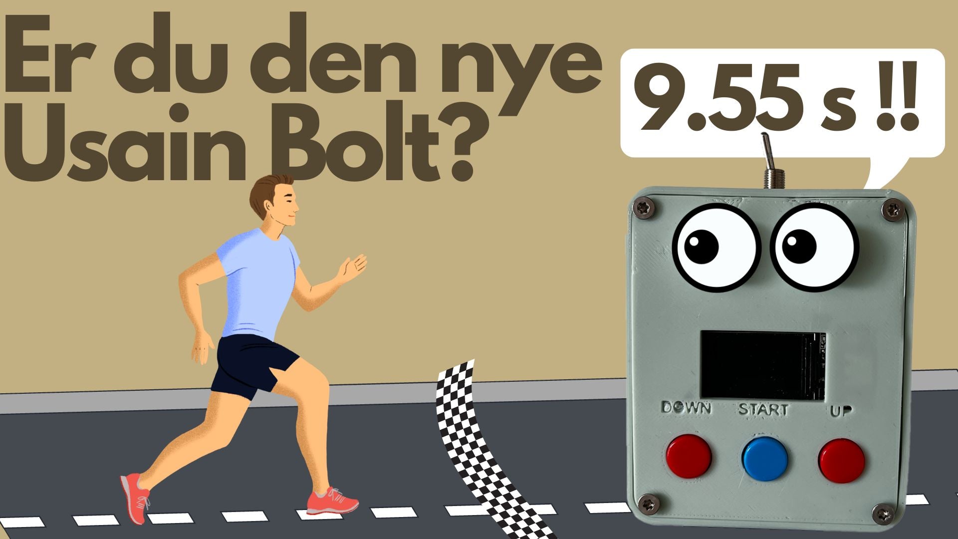 Image of Bliv den nye Usain Bolt |Sprint tracker|