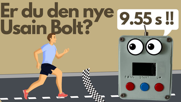 Bliv den nye Usain Bolt |Sprint tracker|
