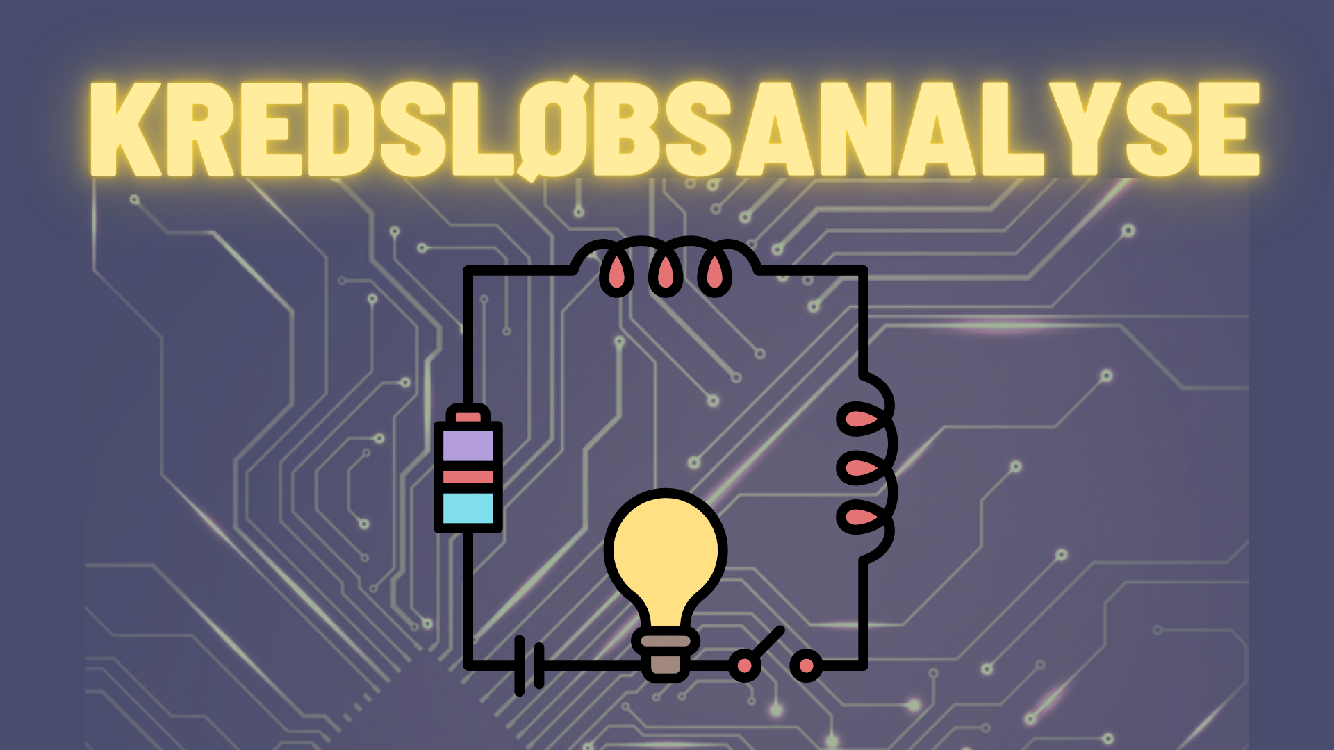Image of Introduktion til kredsløbsanalyse