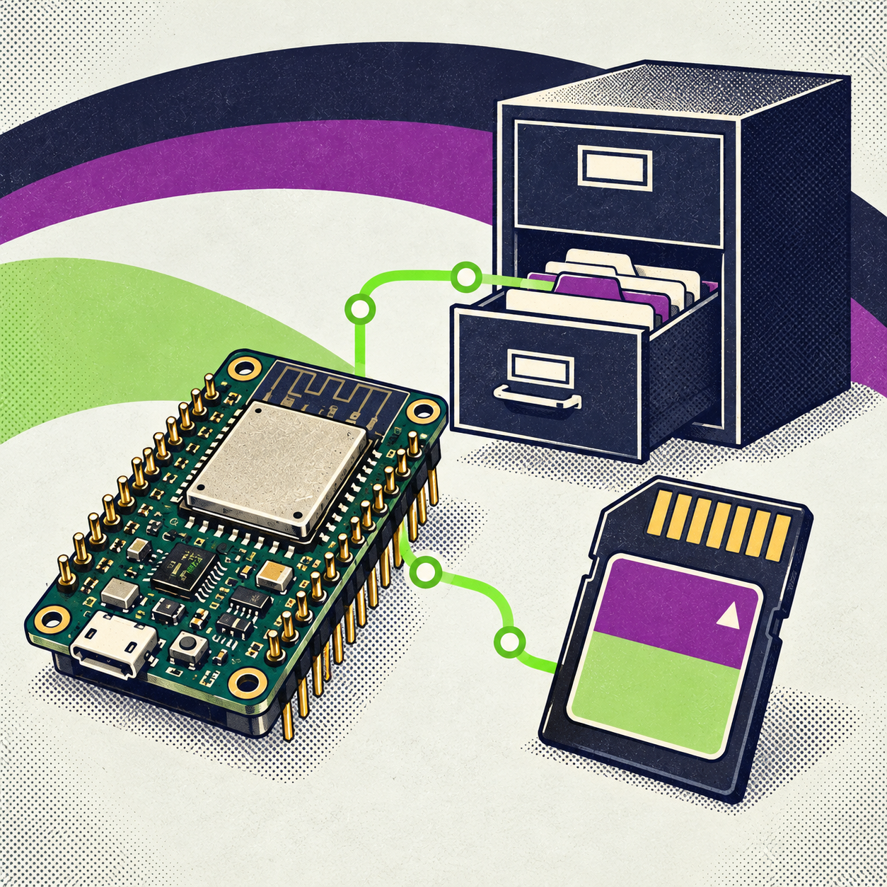 Image of eBits Academy storage illustration