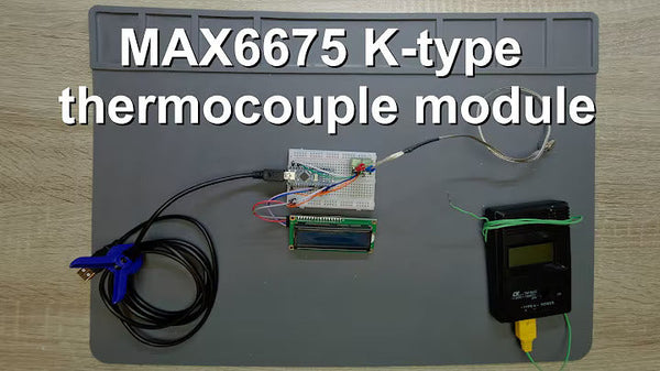 MAX6675 - Termoelementmodul
