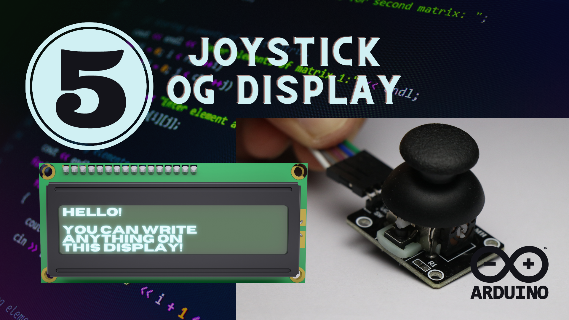 Image of Joystick & Display