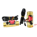 YF-B7 G1/2 Messing Flowmåler/Water Flow Sensor Meter Counter Indicator