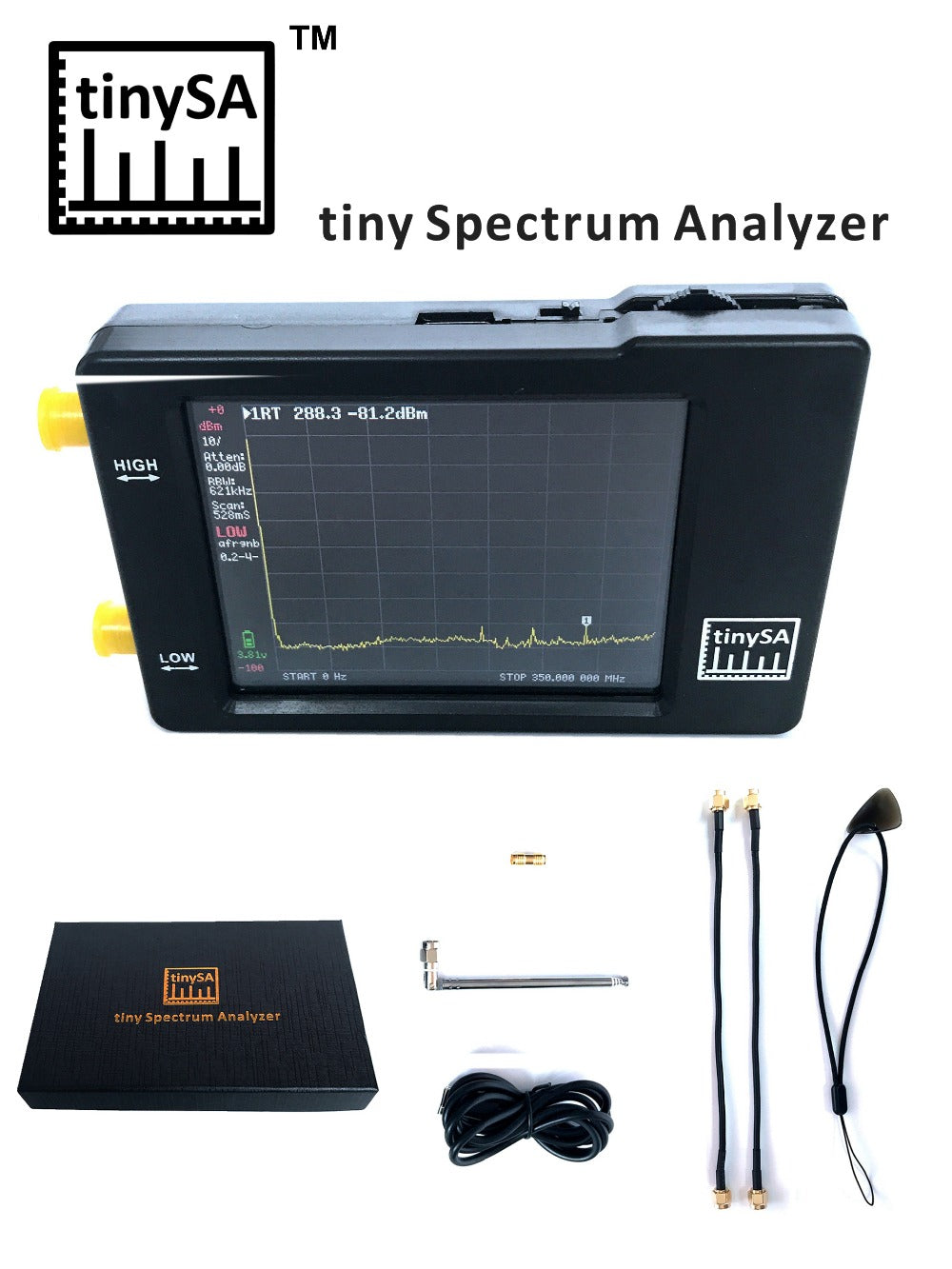 Image of TinySa Spectrum Analyser