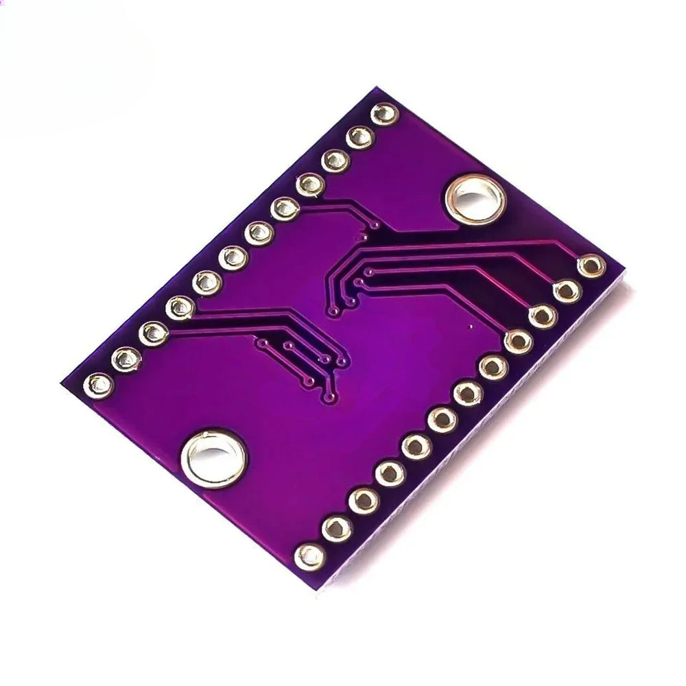 Image of bagsiden af TCA9548A I2C 8-kanals udvidelsesboard
