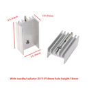 Aluminium Køleplade TO-220