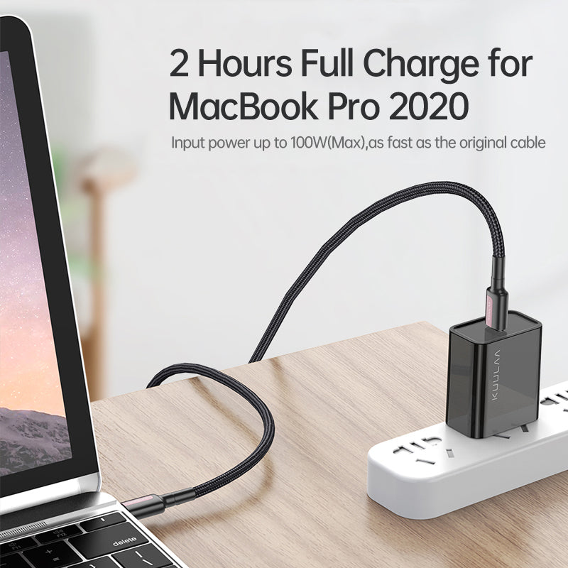 Image of USB-C til USB-C PD Kabel 100W – 1 meter