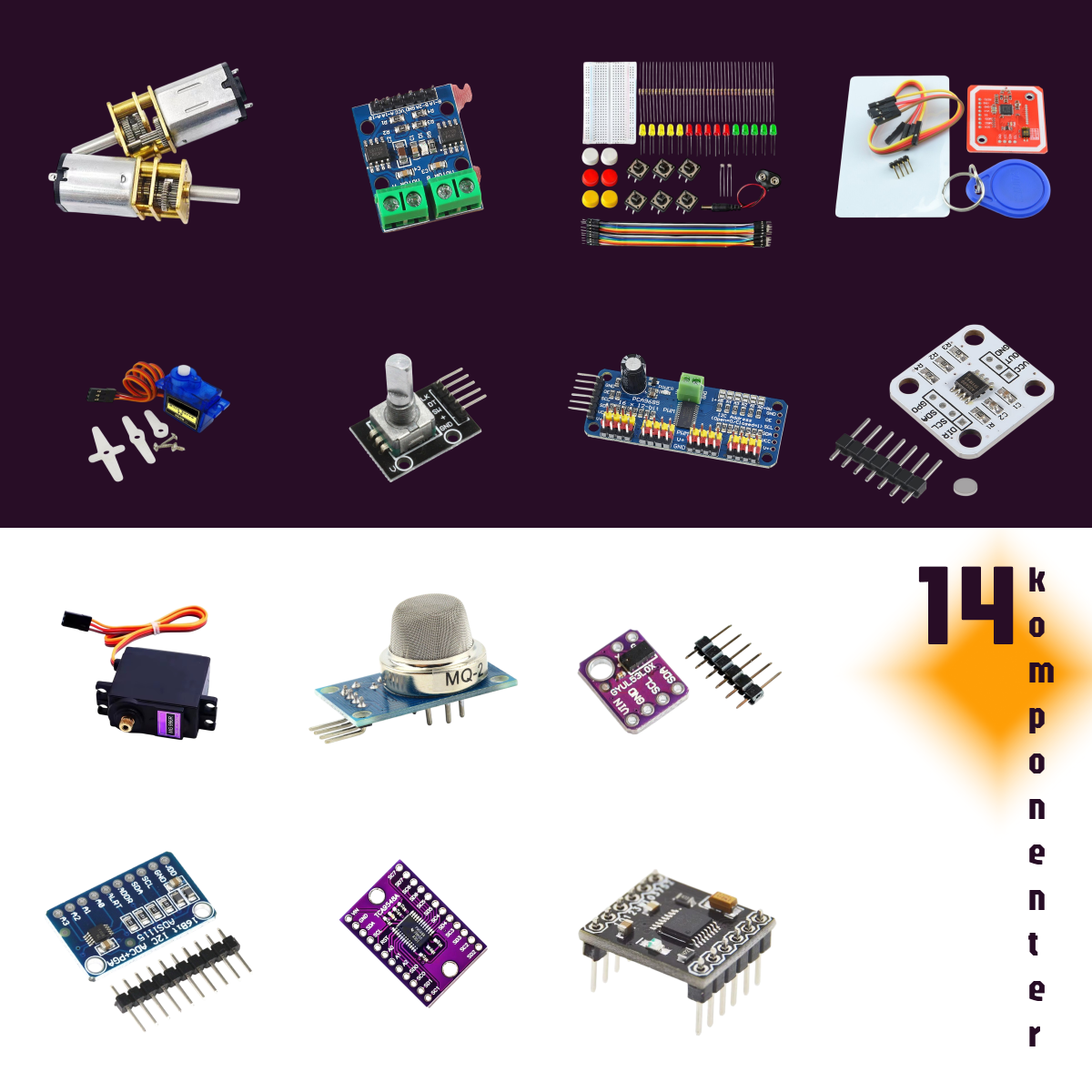 ESP32 bevægelses og sensorsæt
