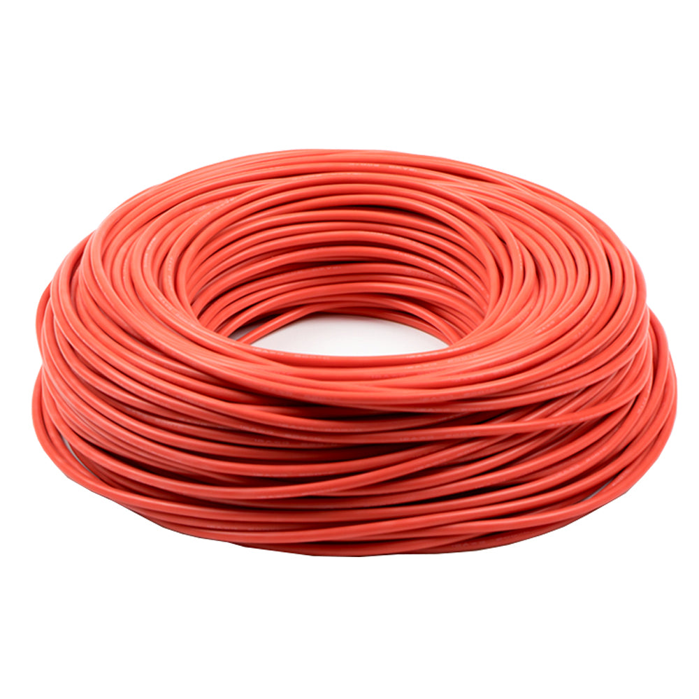 Image of High Temperature Silicone Wire i rød