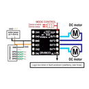 DRV8833 motor driver modulet