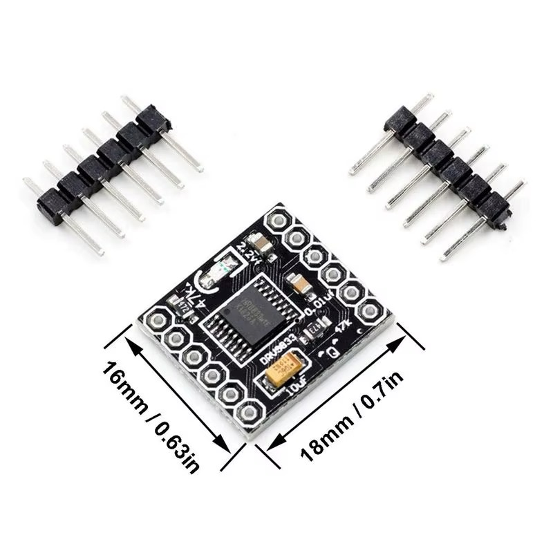 Image of DRV8833 motor driver modulet