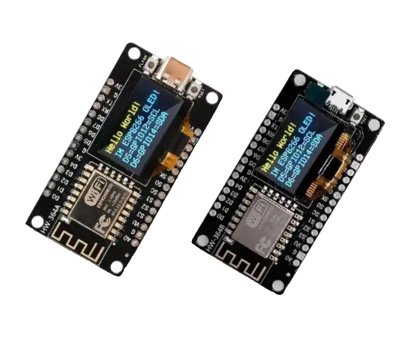 0.96 OLED NodeMCU ESP8266 USB-C