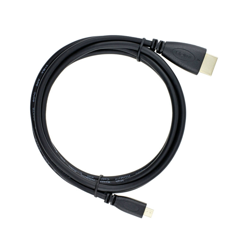 Image of Raspberry Pi 4B micro HDMI to HDMI cable
