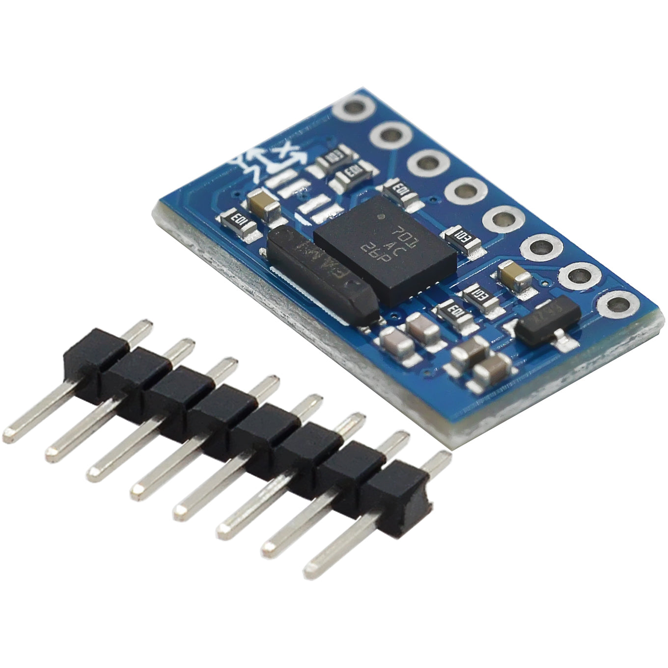 Image of Forsiden af GY-BNO055 Sensor Breakout Board (absoluteorientationsensor) med pins