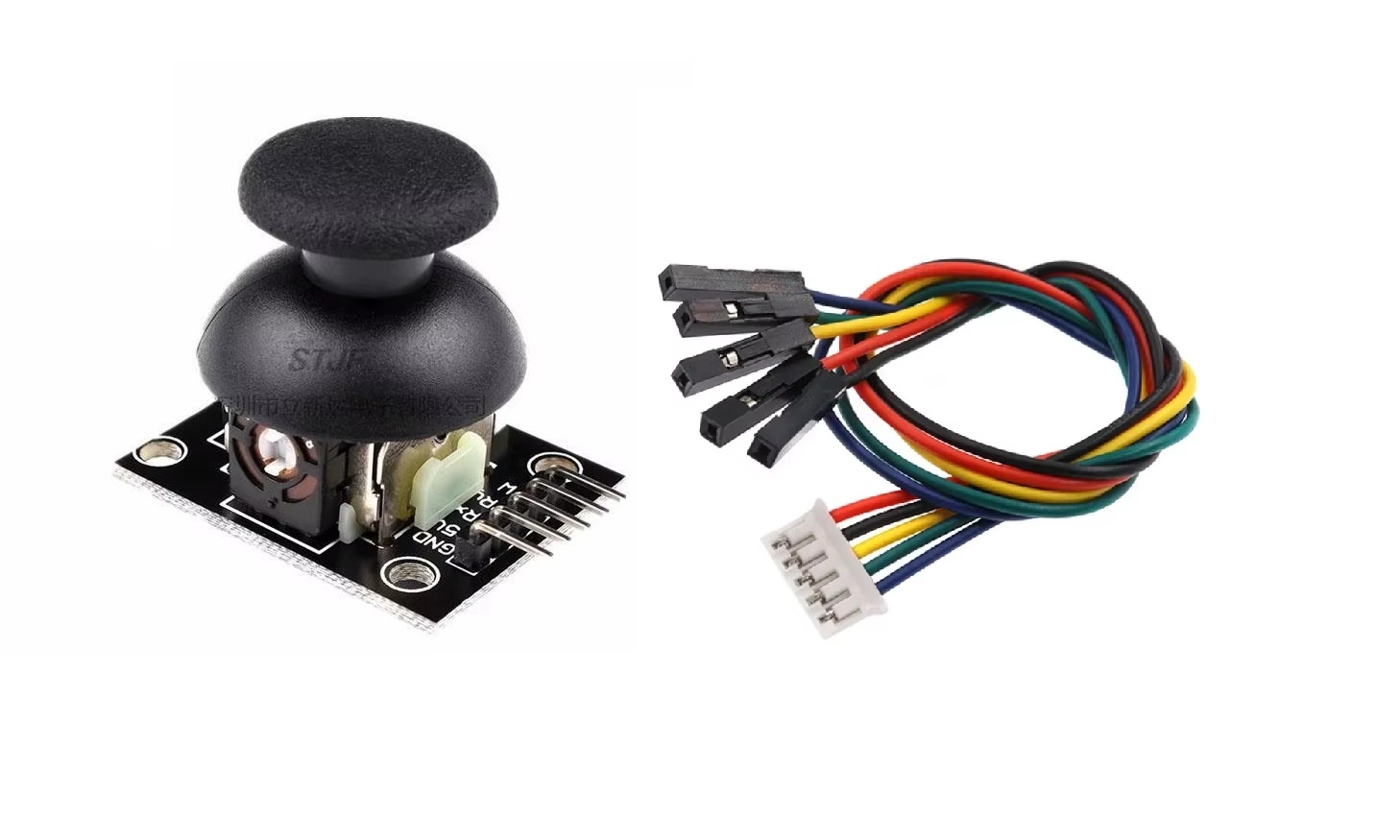 Image of KY-023 Dual Axis Joystick modul med centertryk