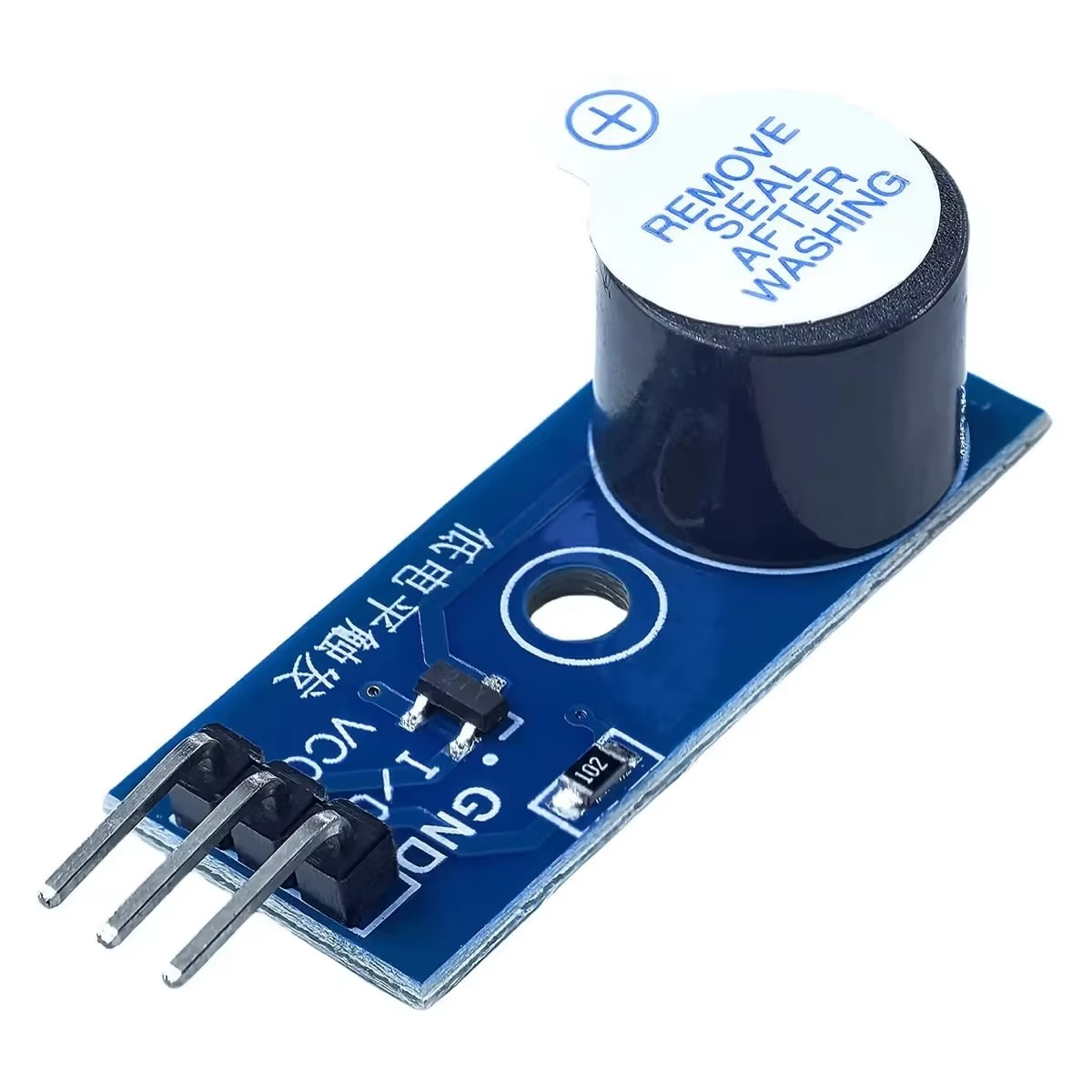 Passiv/Aktiv Low Level Trigger Buzzer Modul – eBits ApS