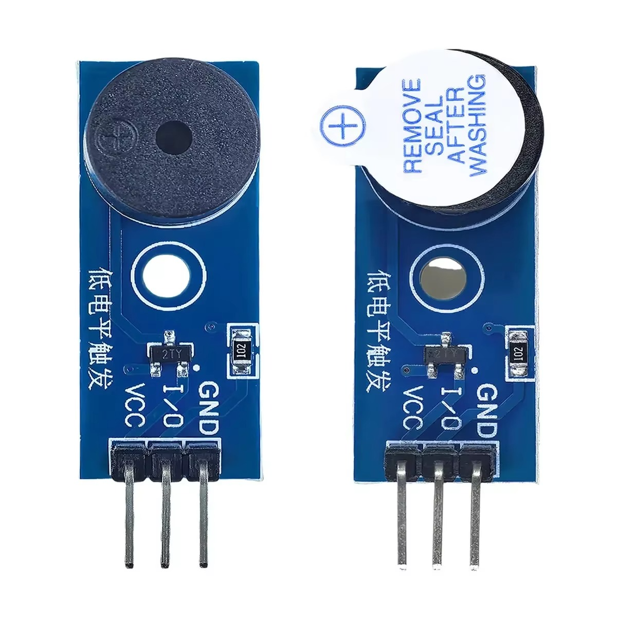 Passiv/Aktiv Low Level Trigger Buzzer Modul – eBits ApS
