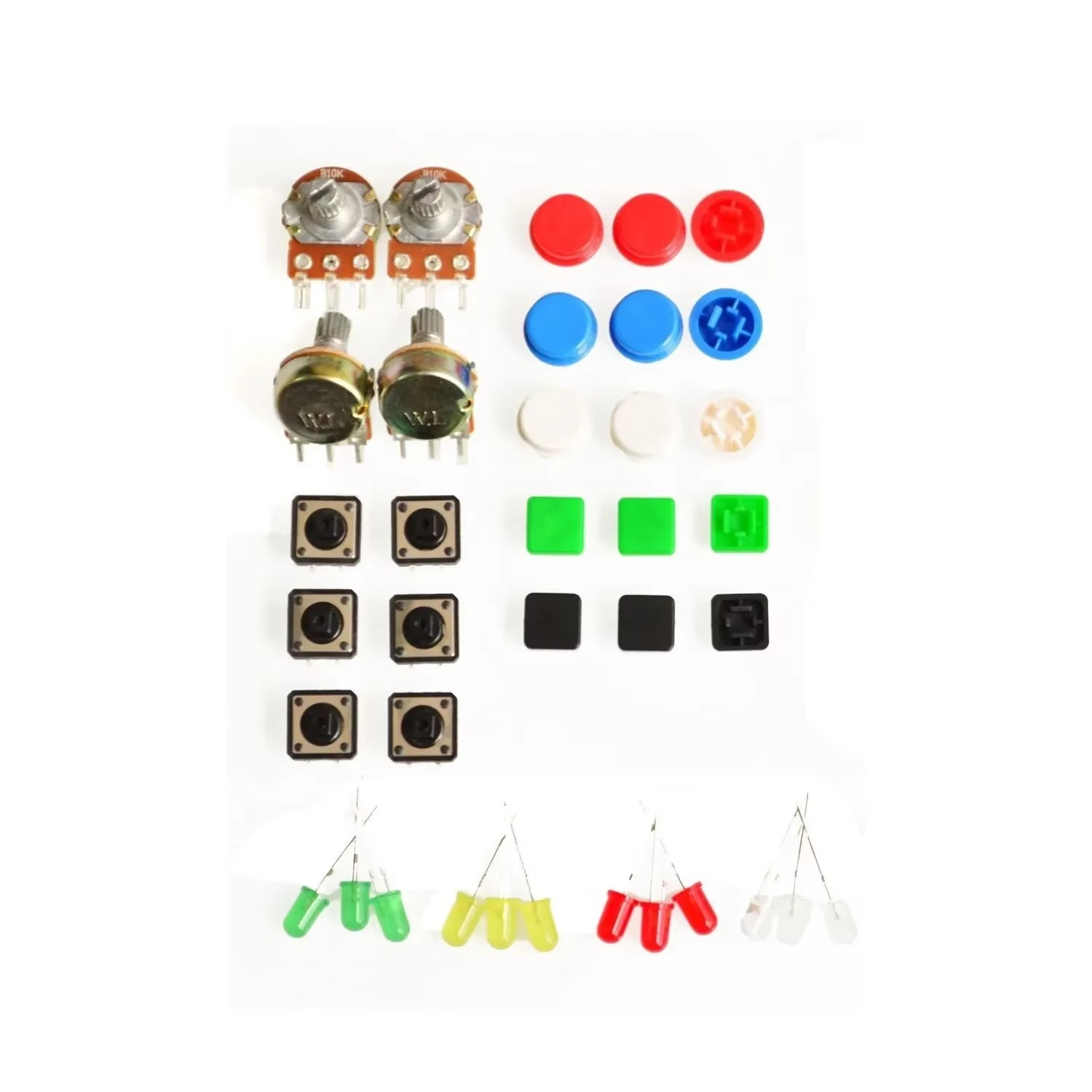 Image of 200-dels UNO R3 Modstands- & Potentiometer kit