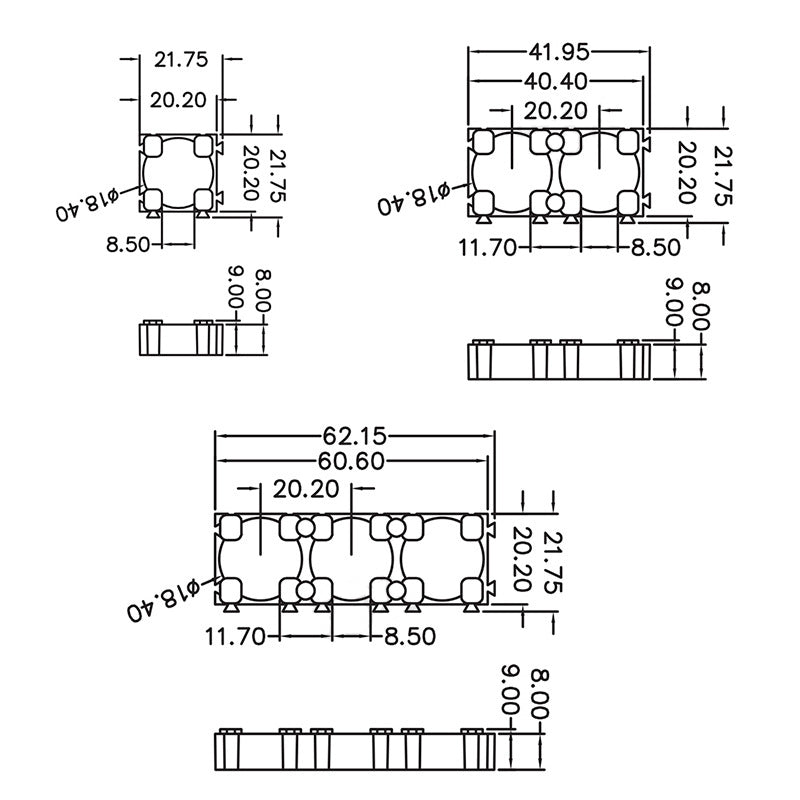 Image of Tekniske specifikationer for 18650 Lithium Batteri beslag