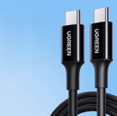 UGREEN USB-C til USB-C PD Kabel 100W Silikone Sort– 1 meter