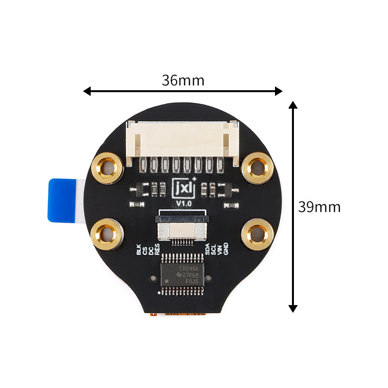 Image of JXL 1.28 Tommer IPS Farve TFT LCD Display Modul