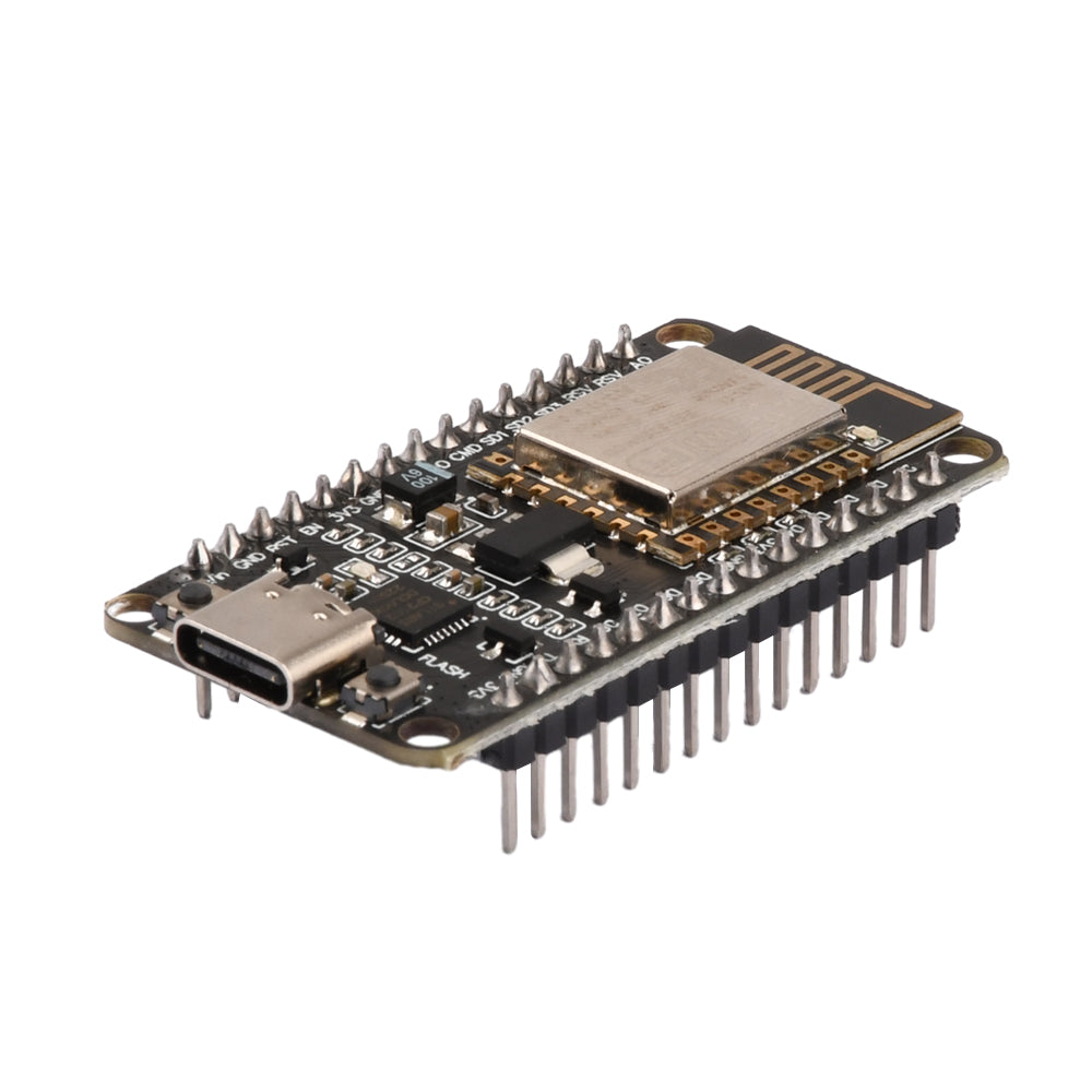 Image of ESP8266 NodeMCU med USB C, der vender mod venstre