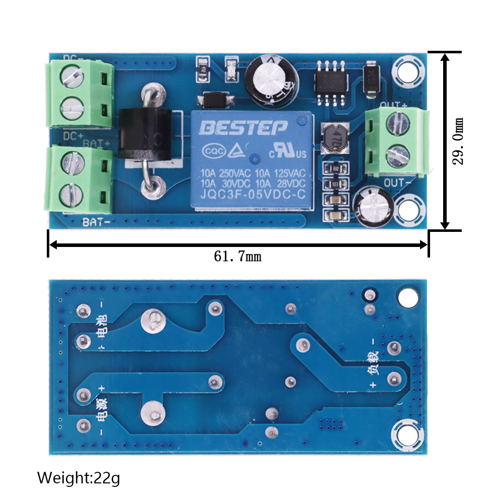 Image of Størrelse af et Strømsvigt Auto Skift Lithium Batteri Modul