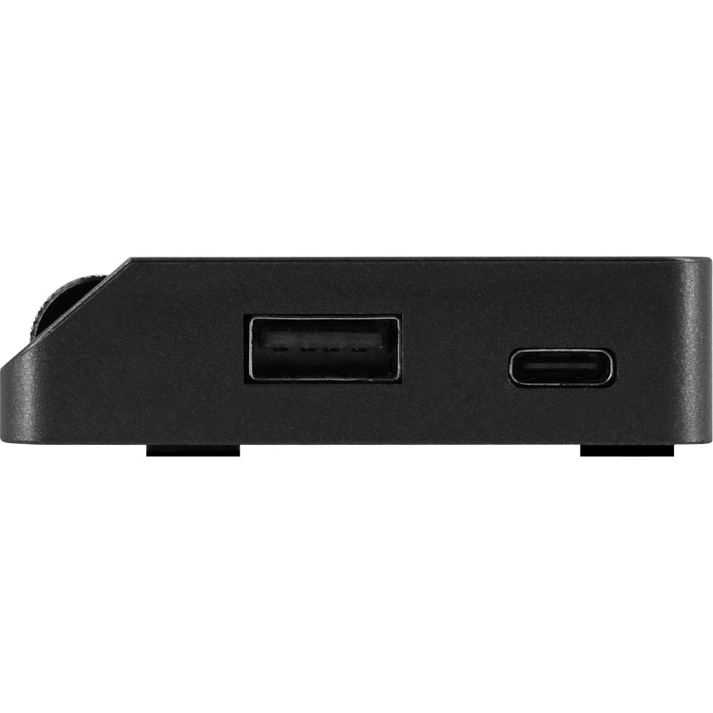 ALIENTEK DP100 side view showing USB-A and USB-C ports