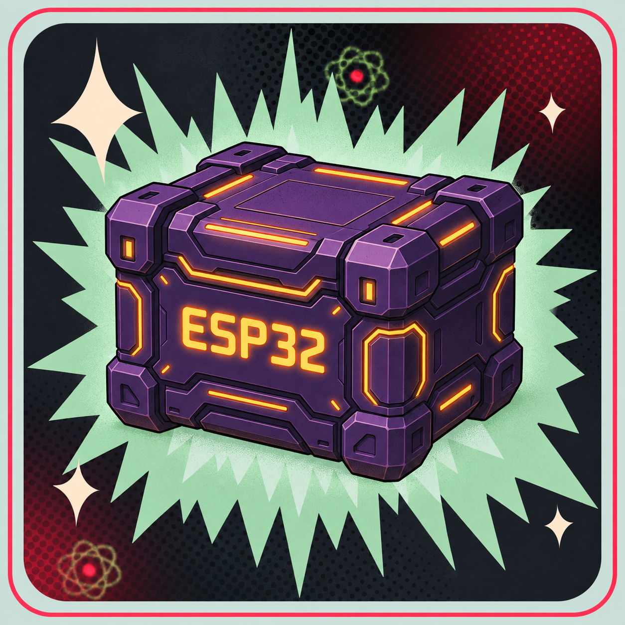 Lykkekasse - Sæson 2 – eBits retroillustration