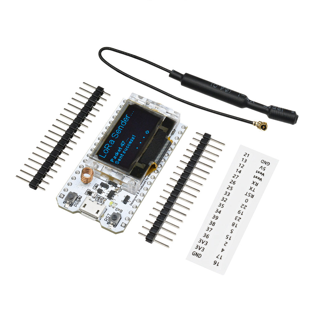 Image of WiFi LoRa 32(V2) SX1276 0.96 OLED Lora Udviklingsboard