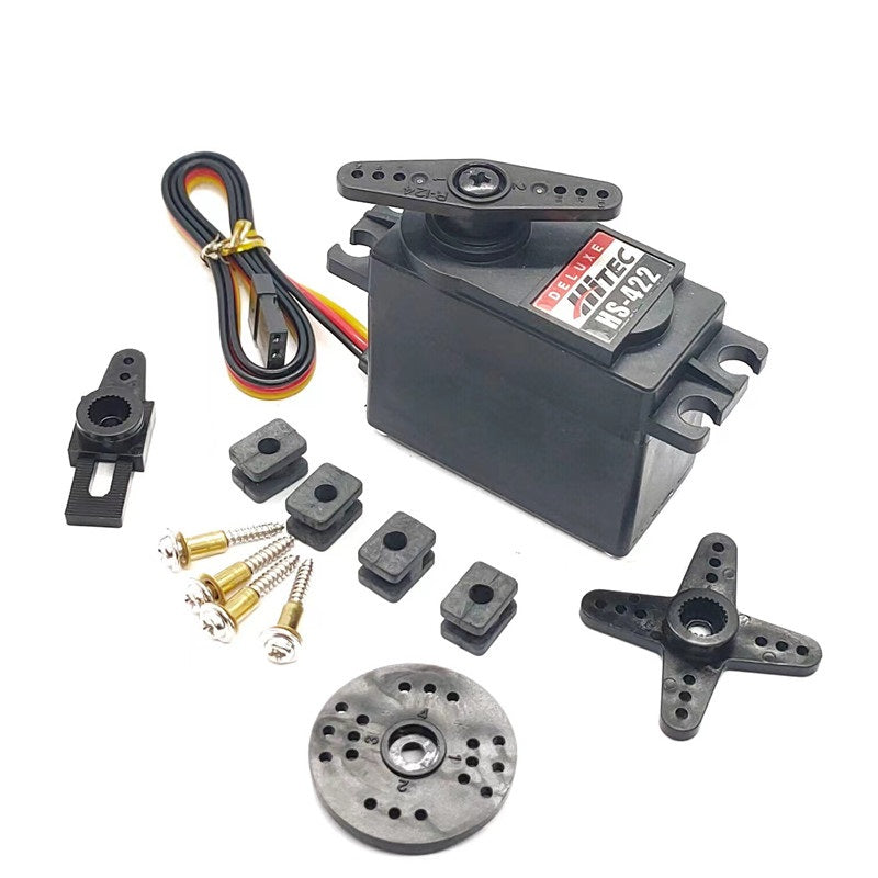 Image of Hitec HS-422 Servo med tilbehøre