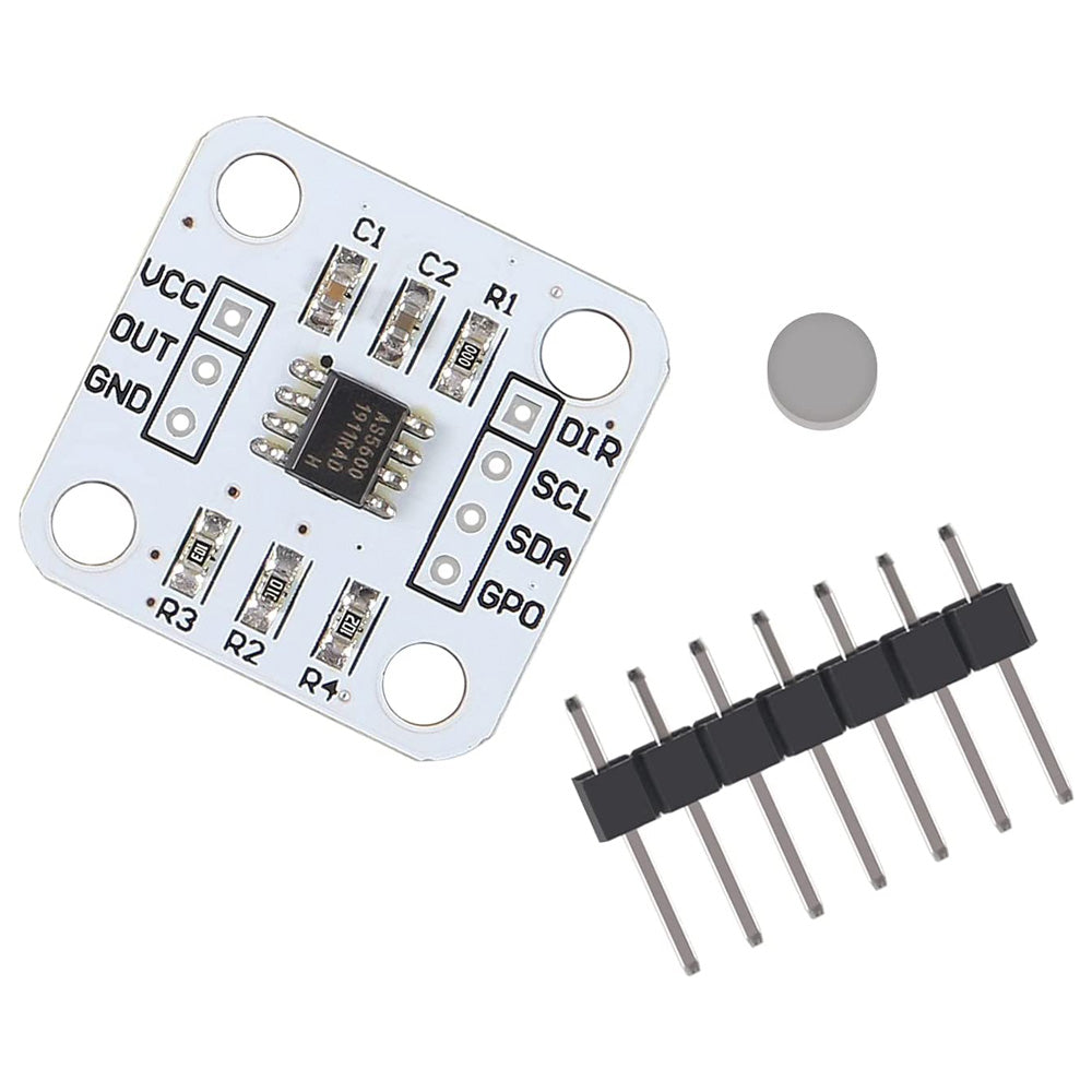 Image of  AS5600 Magnetic Angle Sensor Encoder Module/magnetisk roterende positionssensor/Magnetisk vinkelsensor