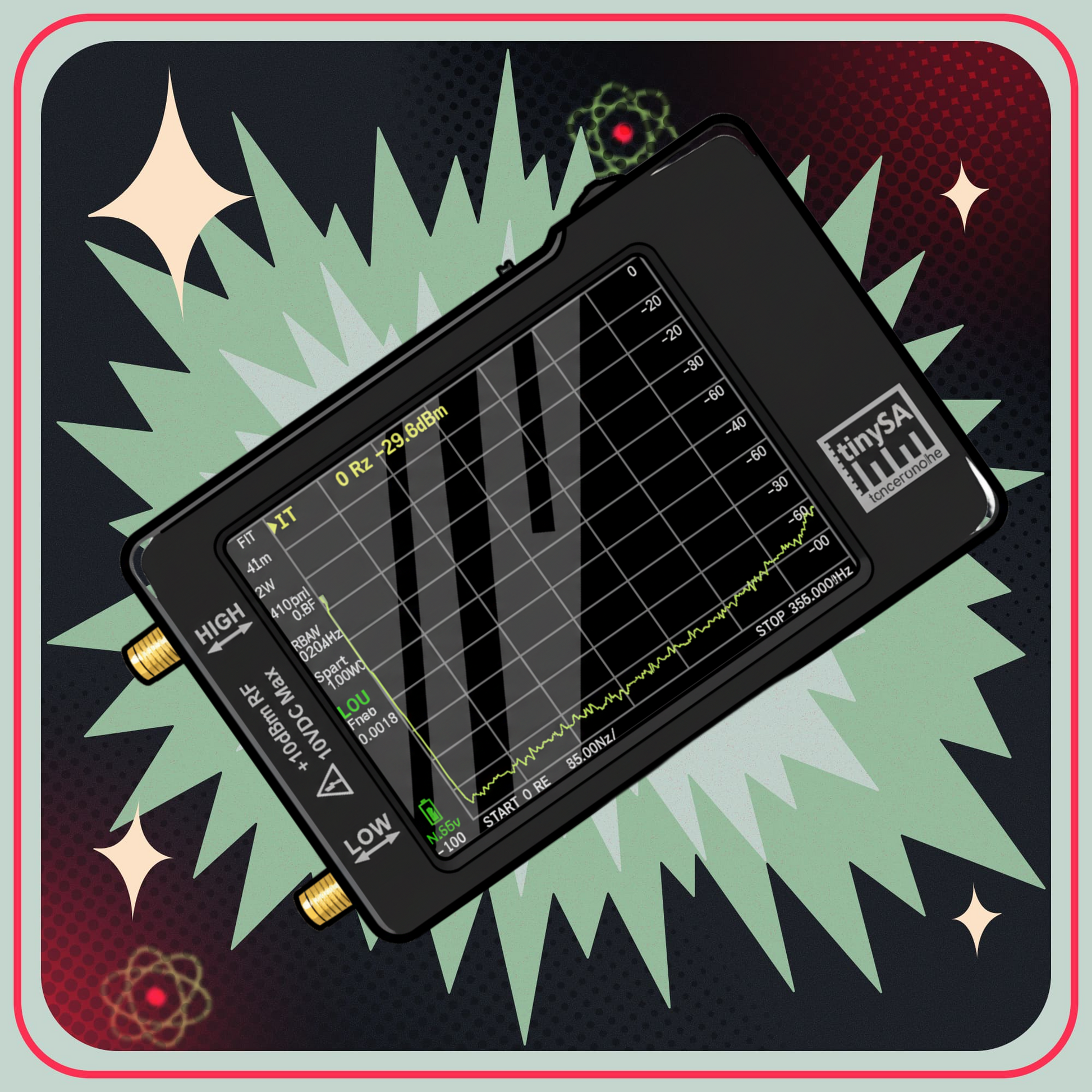 TinySa Spectrum Analyser
