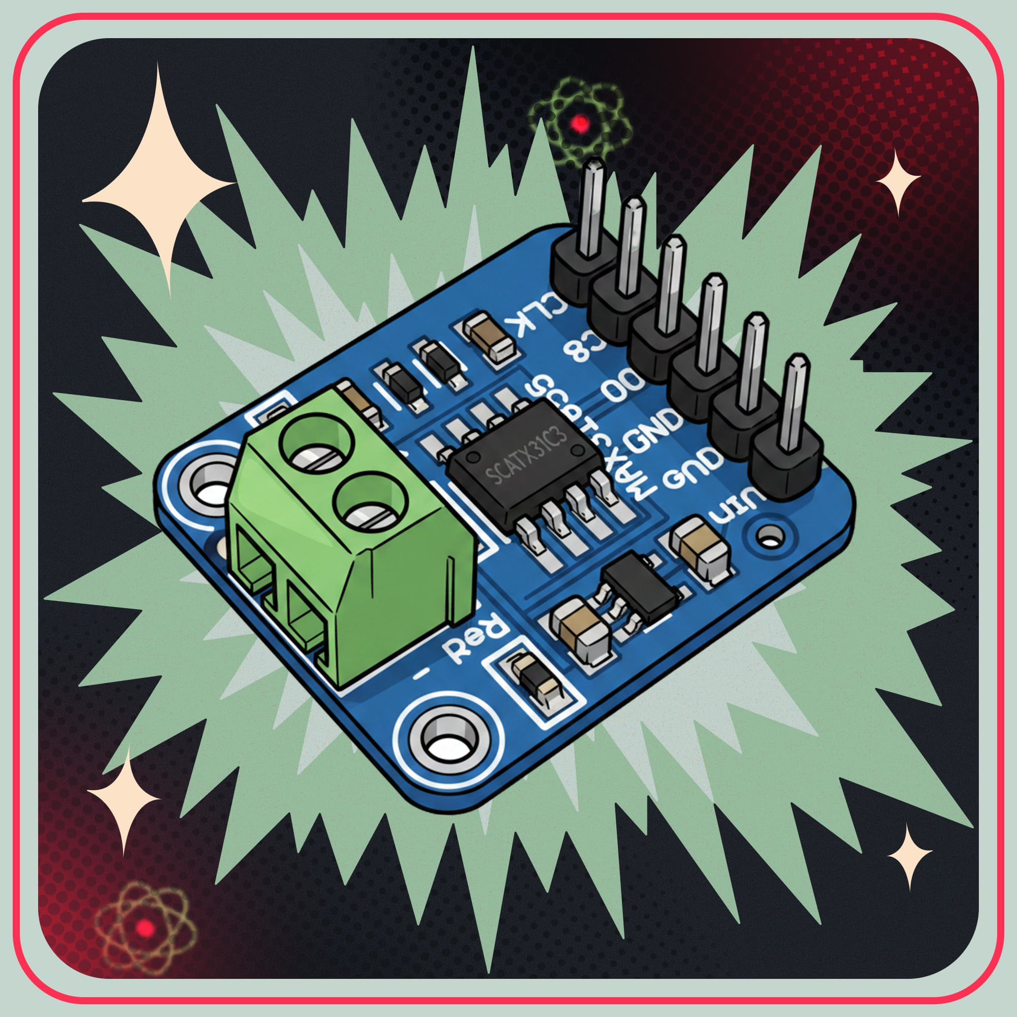 Image of MAX31855 K-Type Termoelement Temp Sensor Modul