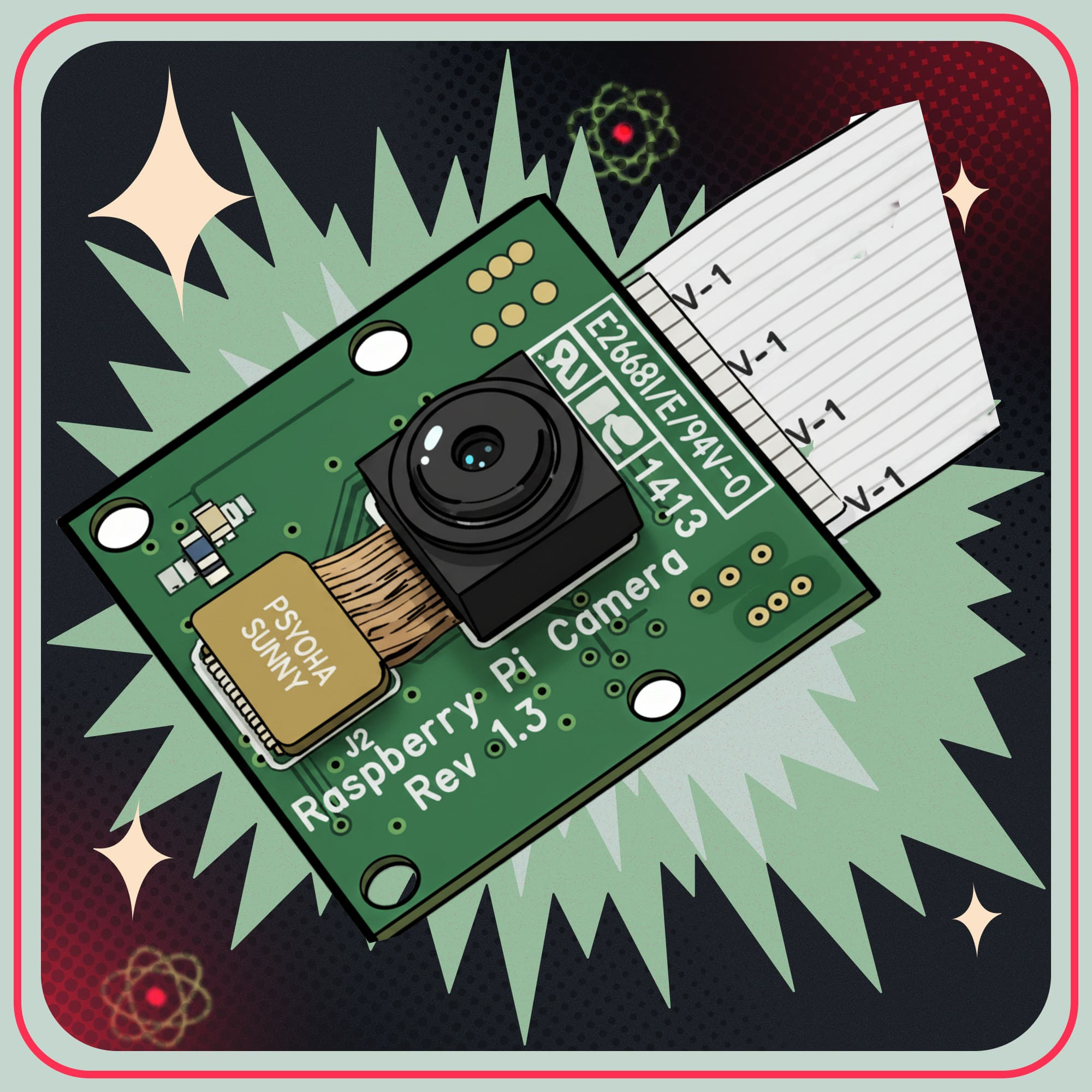Image of Raspberry Pi kamera modul