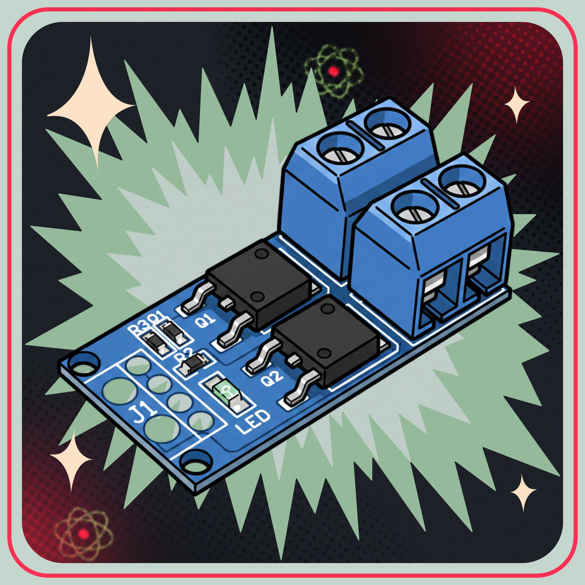 High power MOSFET modul