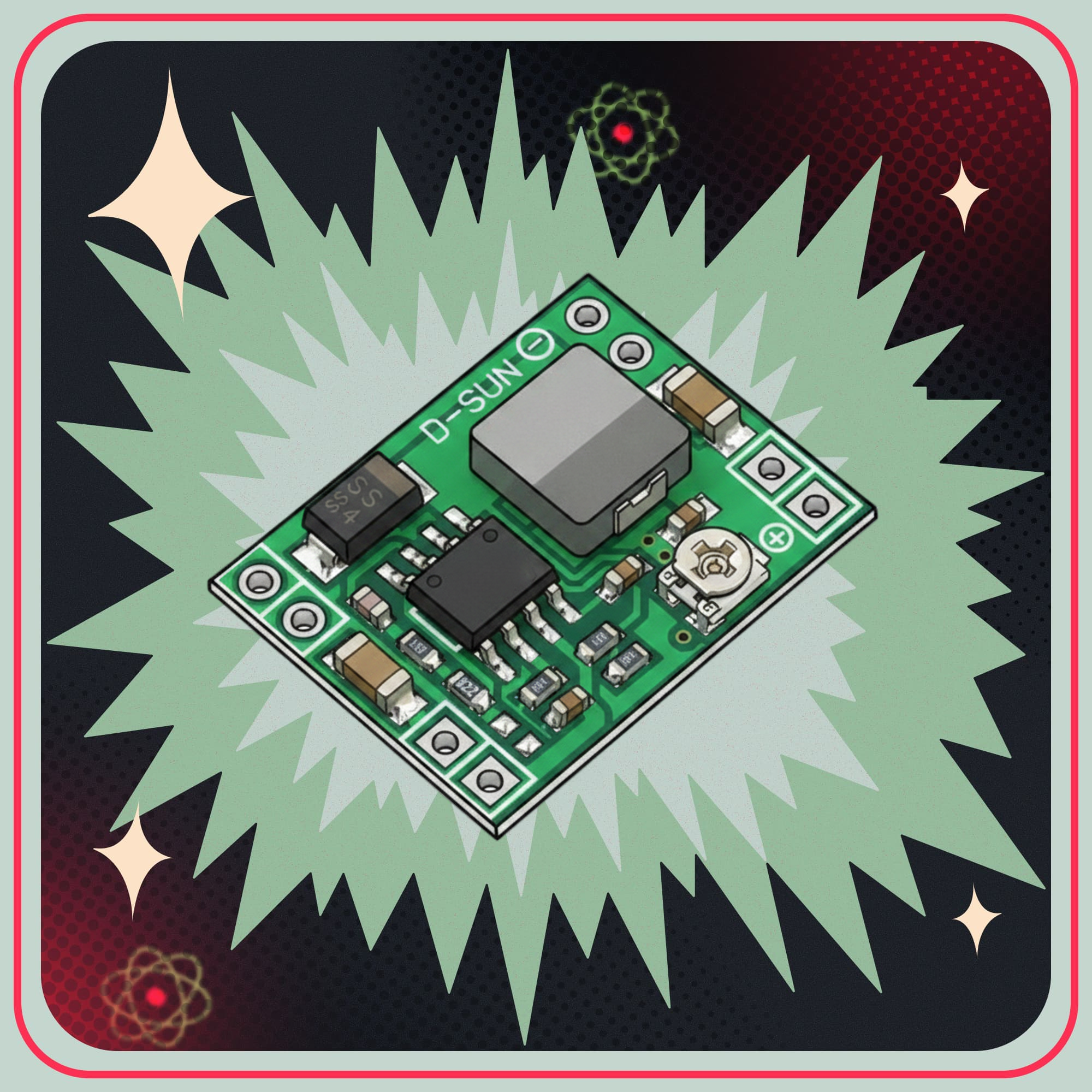 Image of XM1584 DC-DC step down konverter