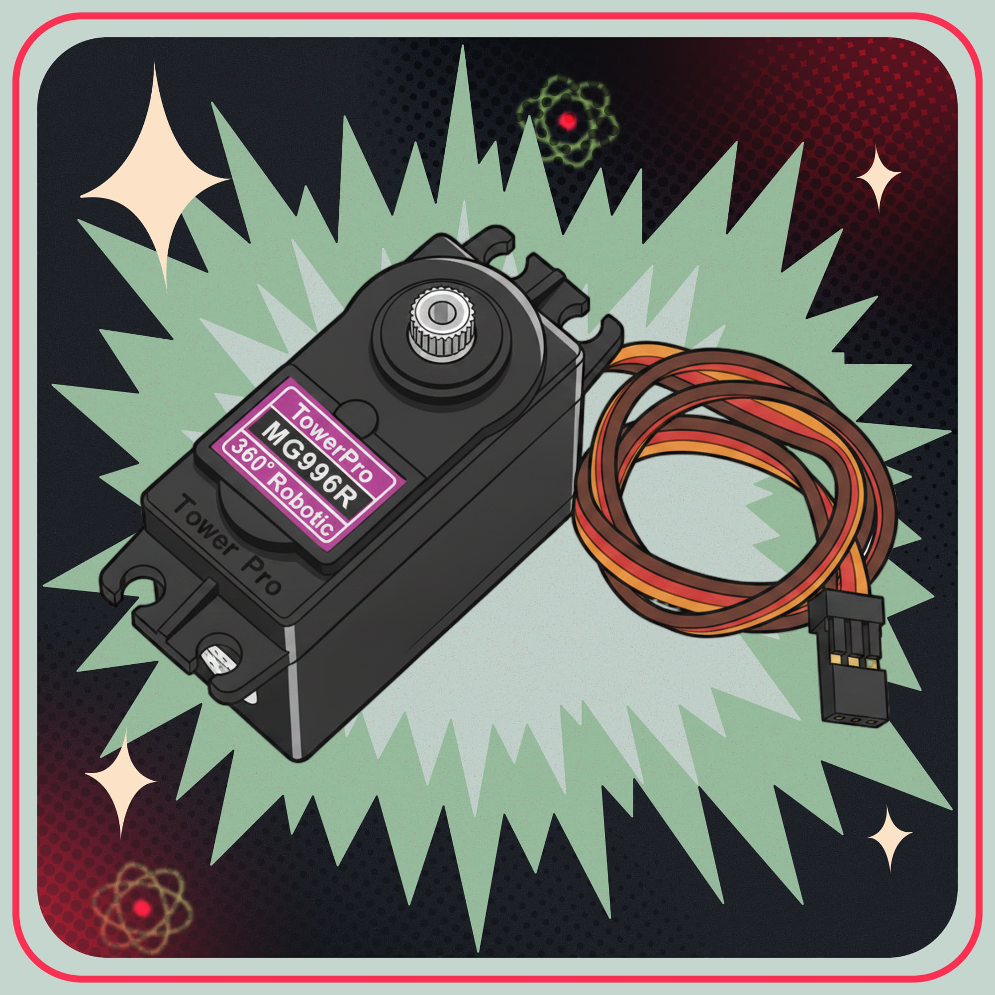 Image of MG996R High-Torque Metal-Gear Servo