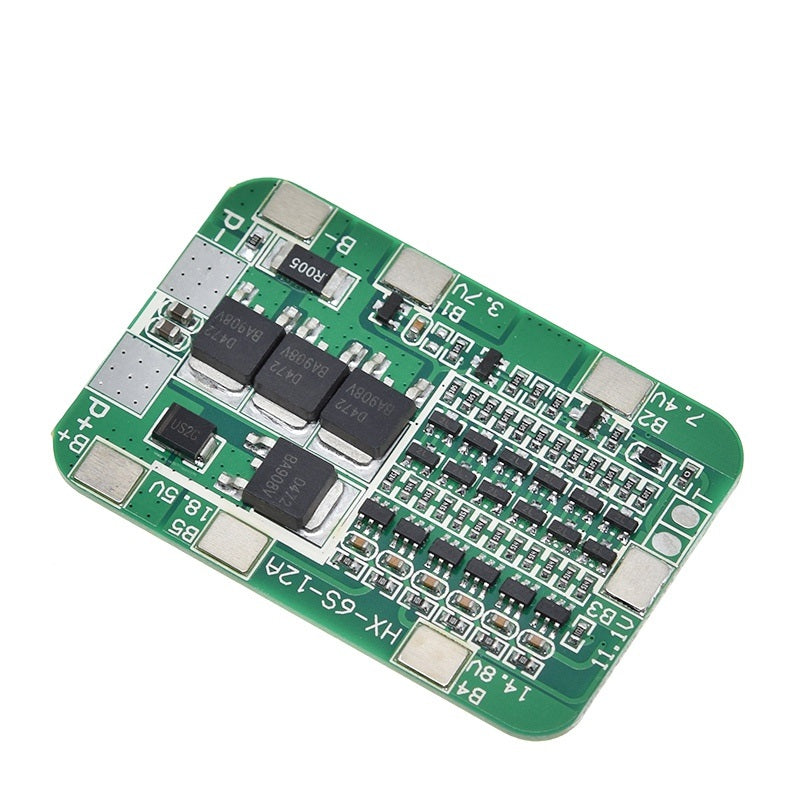 6S 18650 Lithium Battery BMS Protection Board