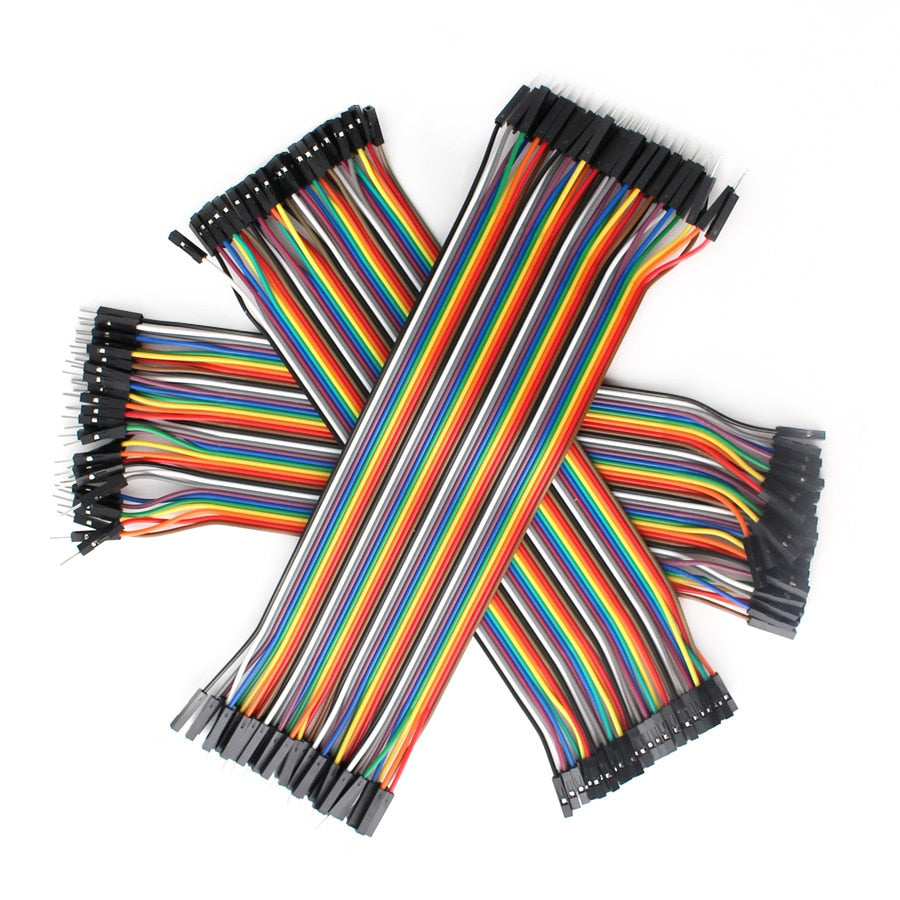 Image of 40 stk han/han, 40stk han/hun, 40stk hun/hun dupont kabler