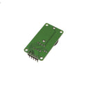 Bagsiden af DS1302 Real time clock i hvid bagground 