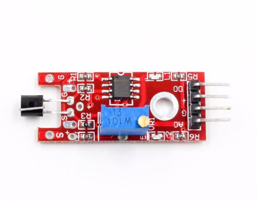 forsiden af Berøringssensor/ touch sensor