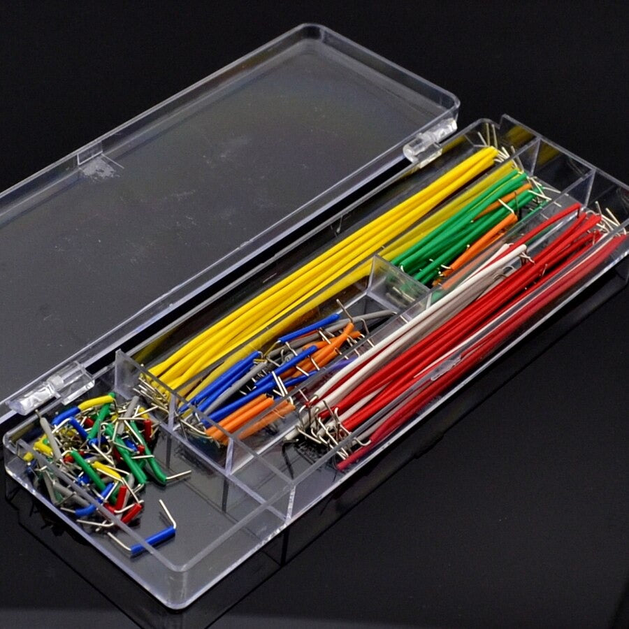 Image of Kabelsæt til fumlebræt, der er åbne